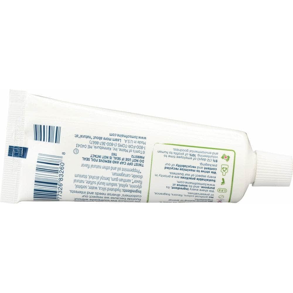 Toms Of Maine Toms Of Maine Fresh Mint Fluoride Free Whitening Toothpaste, 3 oz