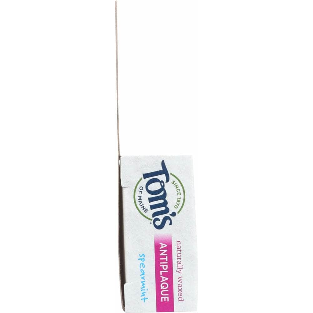 Toms Of Maine Tom's Of Maine Naturally Waxed Antiplaque Flat Floss Spearmint, 32 yards