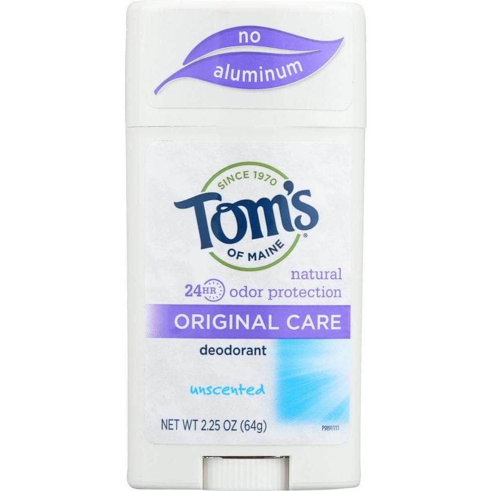 Toms Of Maine Toms Of Maine Original Care Deodorant Unscented, 2.25 Oz