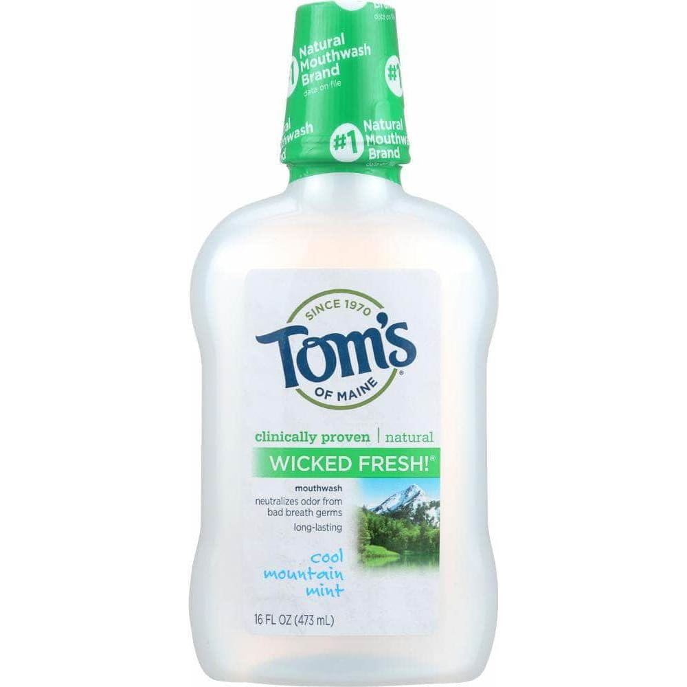 Toms Of Maine Tom's Of Maine Wicked Fresh Mouthwash Cool Mountain Mint, 16 oz