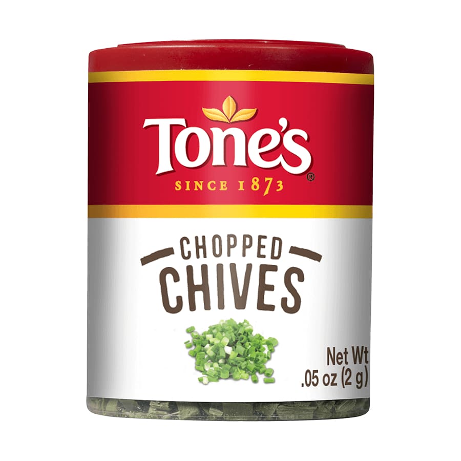 TONES Grocery > Cooking & Baking > Extracts, Herbs & Spices TONES Chopped Chives, 0.05 oz