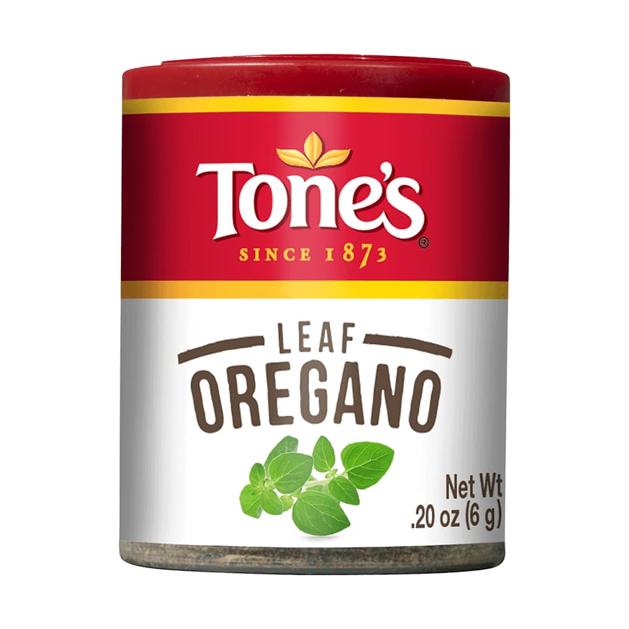 TONES Grocery > Cooking & Baking > Extracts, Herbs & Spices TONES: Oregano Leaf, 0.2 oz