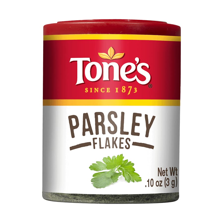 TONES Grocery > Cooking & Baking > Extracts, Herbs & Spices TONES: Parsley Flakes, 0.1 oz