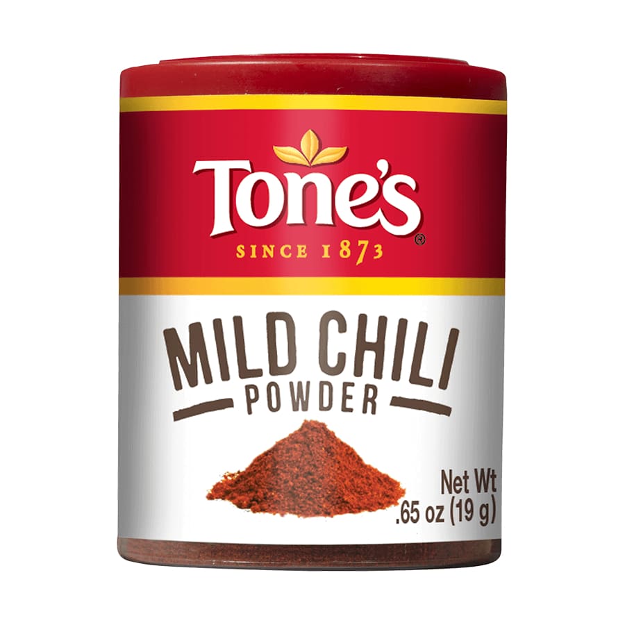 TONES Grocery > Cooking & Baking > Seasonings TONES: Ssnng Pwdr Chili Mild, 0.65 oz