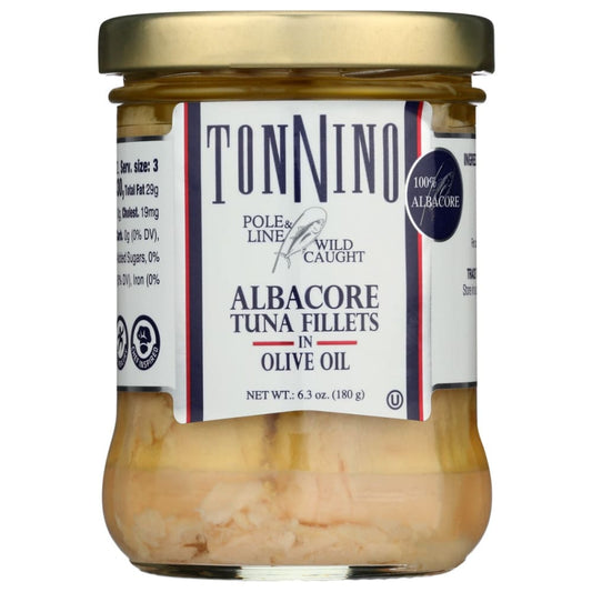 TONNINO: Albacore Tuna Fillet in Olive Oil 6.3 oz (Pack of 2) - Grocery > Pantry > Meat Poultry & Seafood > SS SEAFOOD TUNA - TONNINO