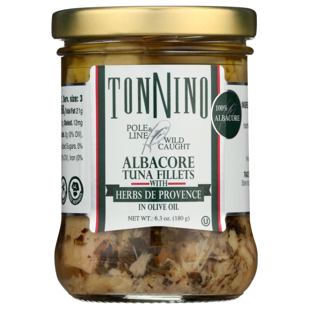 TONNINO: Albacore Tuna Fillet with Herbs De Provence 6.3 oz (Pack of 2) - Grocery > Pantry > Meat Poultry & Seafood > SS SEAFOOD TUNA -