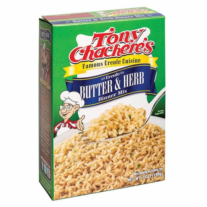 TONY CHACHERES Grocery > Pantry > Rice TONY CHACHERES Creole Butter & Herb Rice Dinner Mix, 7 oz