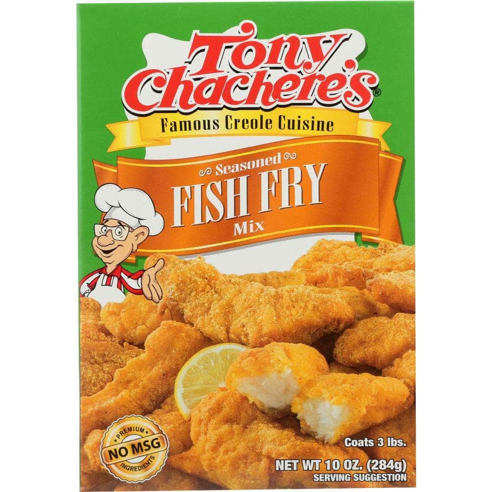 Tony Chacheres Tony Chacheres Seasoned Fish Fry Mix, 10 oz