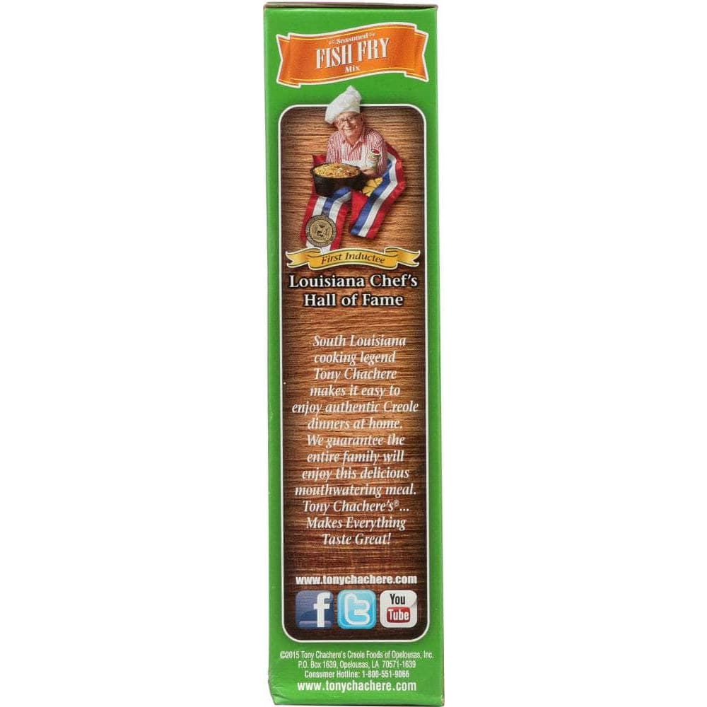 Tony Chacheres Tony Chacheres Seasoned Fish Fry Mix, 10 oz