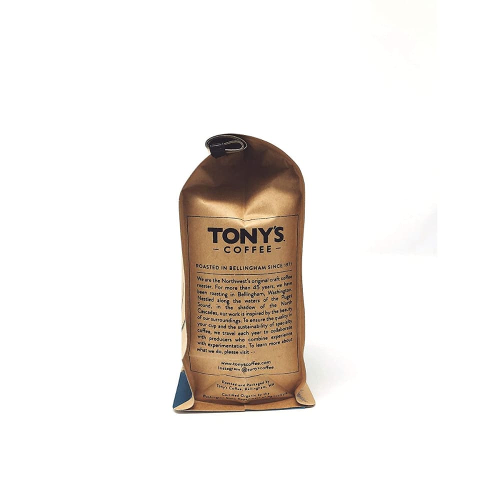 TONYS COFFEE: Cafe Carmelita Medium Roast Whole Bean Coffee 12 oz - Grocery > Beverages > Coffee Tea & Hot Cocoa - TONYS COFFEE