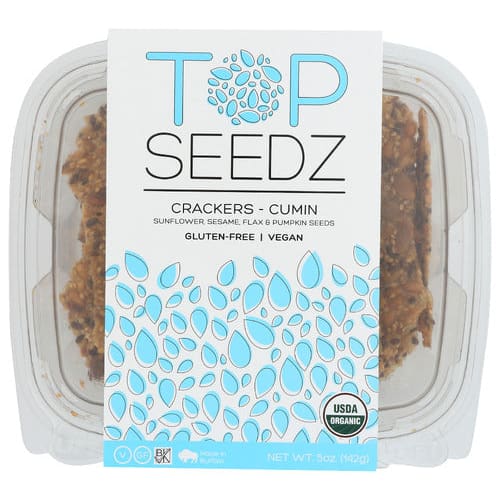 TOP SEEDZ LLC: Crackers Seed Cumin 5 OZ (Pack of 3) - Crackers - TOP SEEDZ LLC