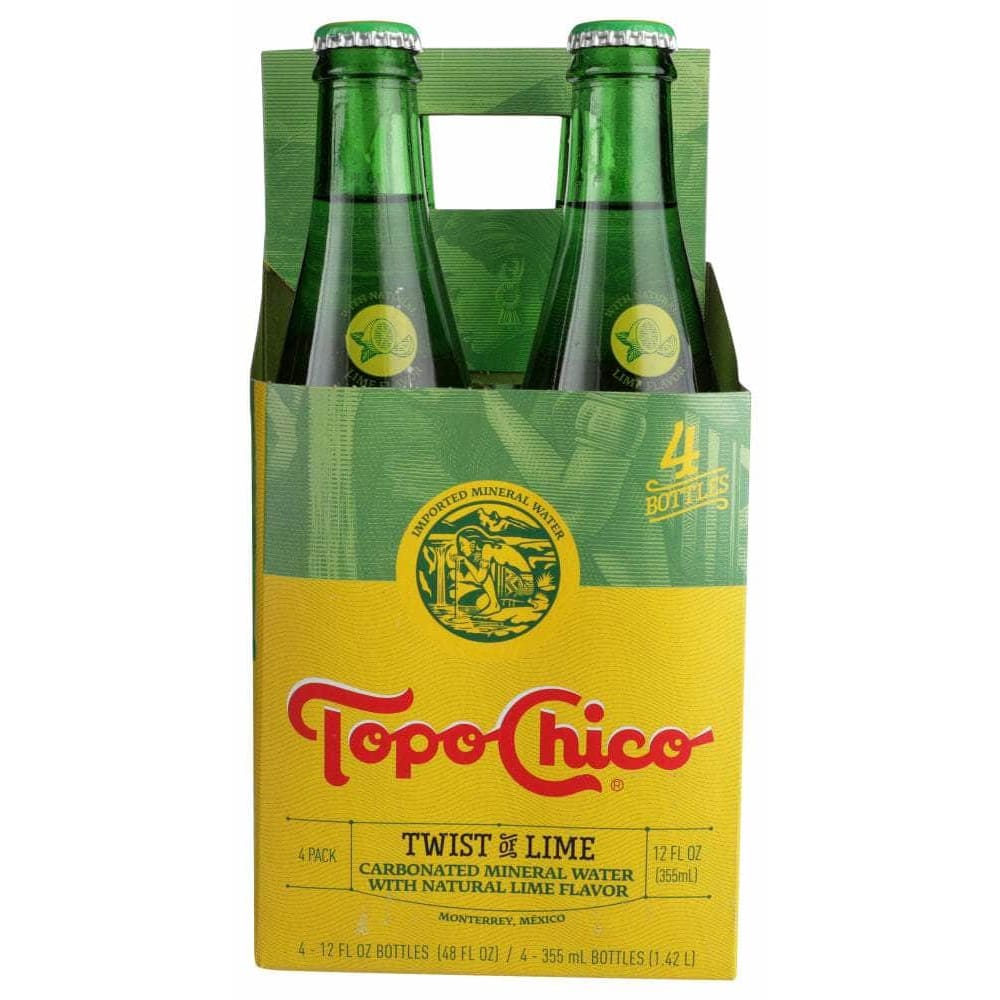 Topo Chico Topo Chico Sparkling Water Lime Twist 4pk, 12 oz