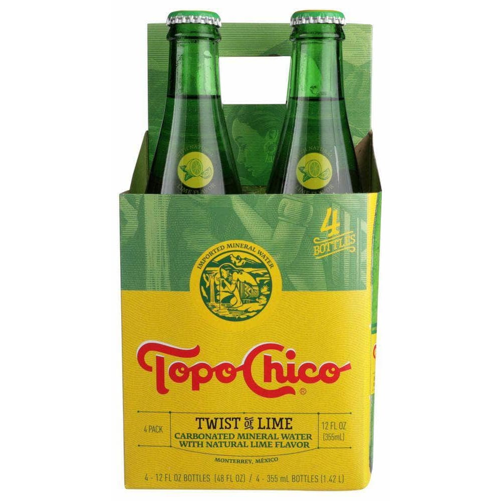 Topo Chico Topo Chico Sparkling Water Lime Twist 4pk, 12 oz