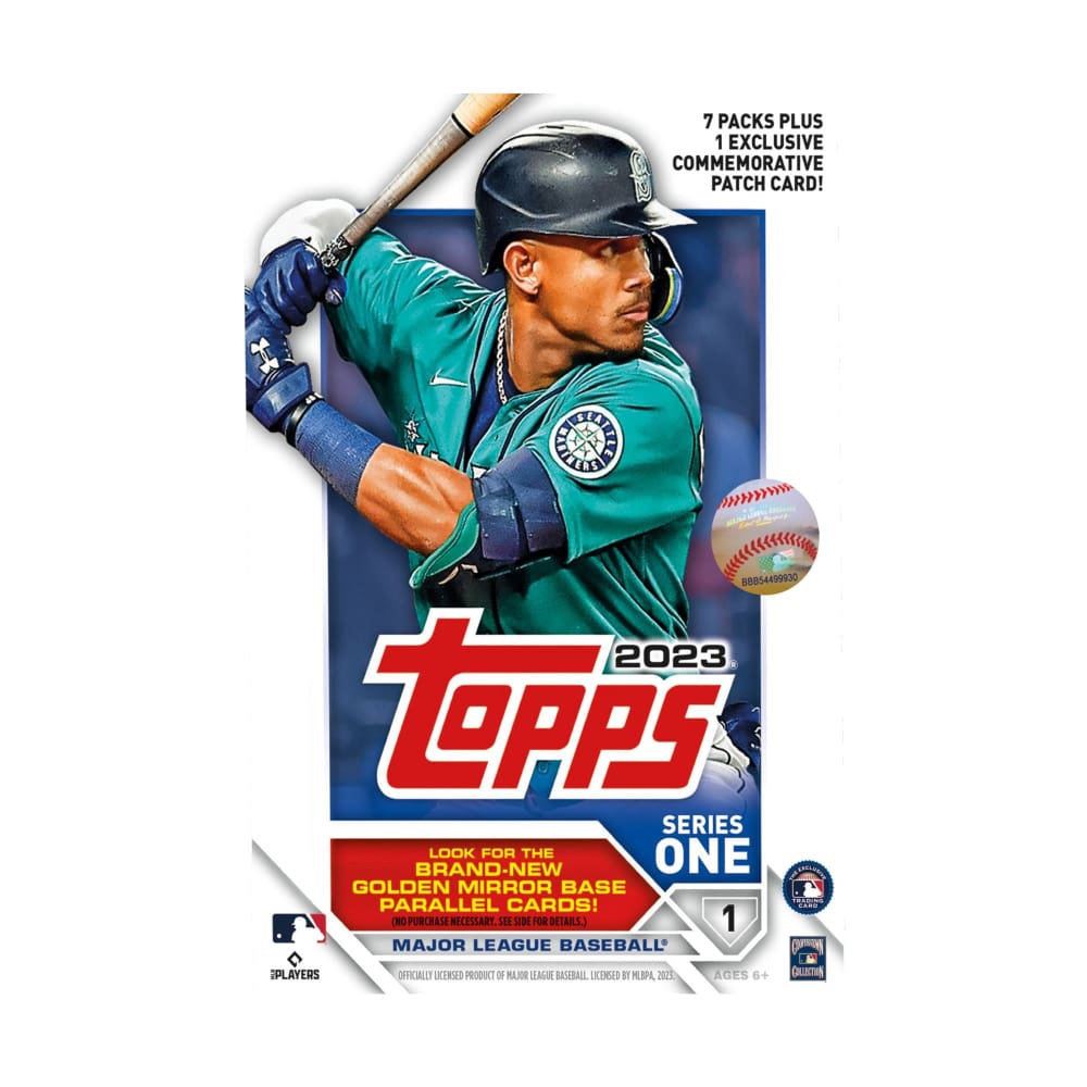 Topps 2023 Baseball Series 1 Value Box 7 pk. - Home/Toys/Indoor Play/Activities/ - Topps