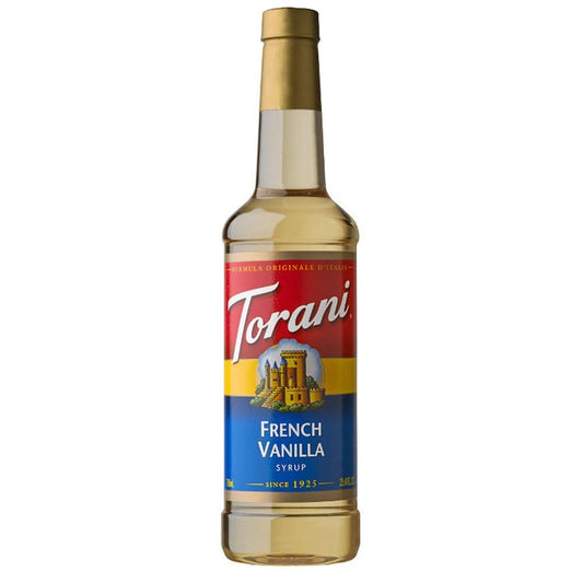 Torani French Vanilla Syrup (750 mL) (Pack of 2) - Flavored Syrups - Torani
