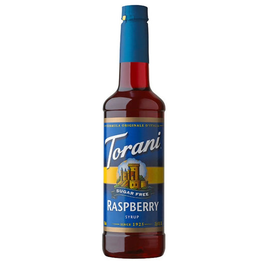 Torani Sugar-Free Raspberry Syrup (750 mL) (Pack of 2) - Flavored Syrups - Torani