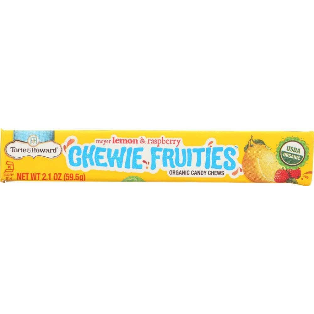 Torie & Howard Torie & Howard Candy Fruit Chewie Lemon Raspberry Stick Pack, 2.1 oz