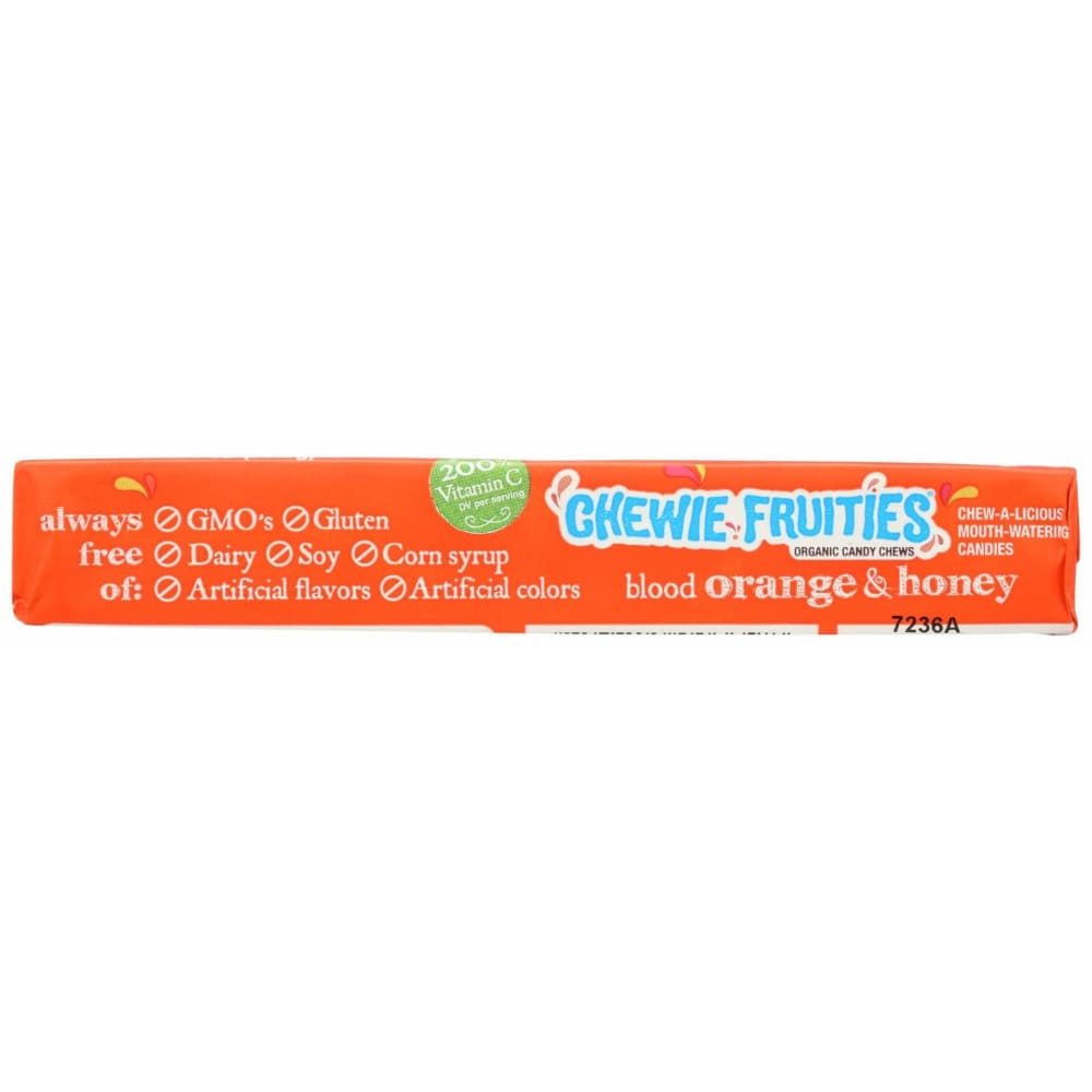 TORIE & HOWARD Grocery > Chocolate, Desserts and Sweets > Candy TORIE & HOWARD Chewie Fruities Blood Orange And Honey Flavors Stick Pack, 2.1 oz