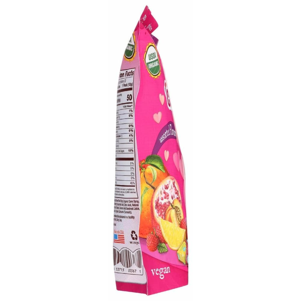 TORIE & HOWARD Grocery > Chocolate, Desserts and Sweets > Candy TORIE & HOWARD Fruit Chew Valentine Asrt, 8.46 oz
