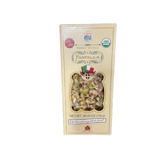 Torino Organic Multicolor Farfalla Pasta 26.4 oz. - Torino