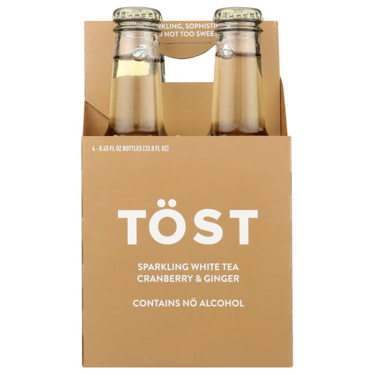 TOST: Singles Sparkling White Tea 4Pack 33.8 fo - Grocery > Beverages > Beverages - TOST