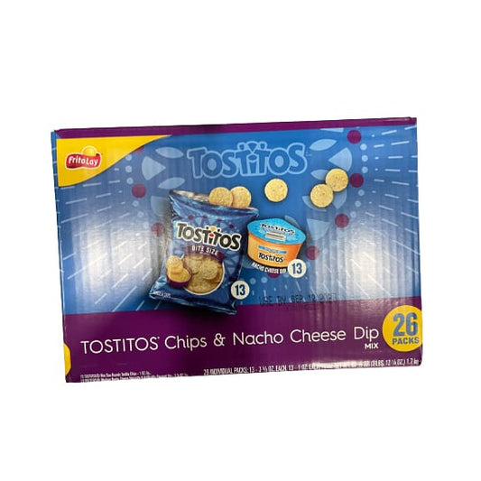 Tostitos Chips & Nacho Cheese Dip Mix 26 packs. (60 oz.) - Tostitos