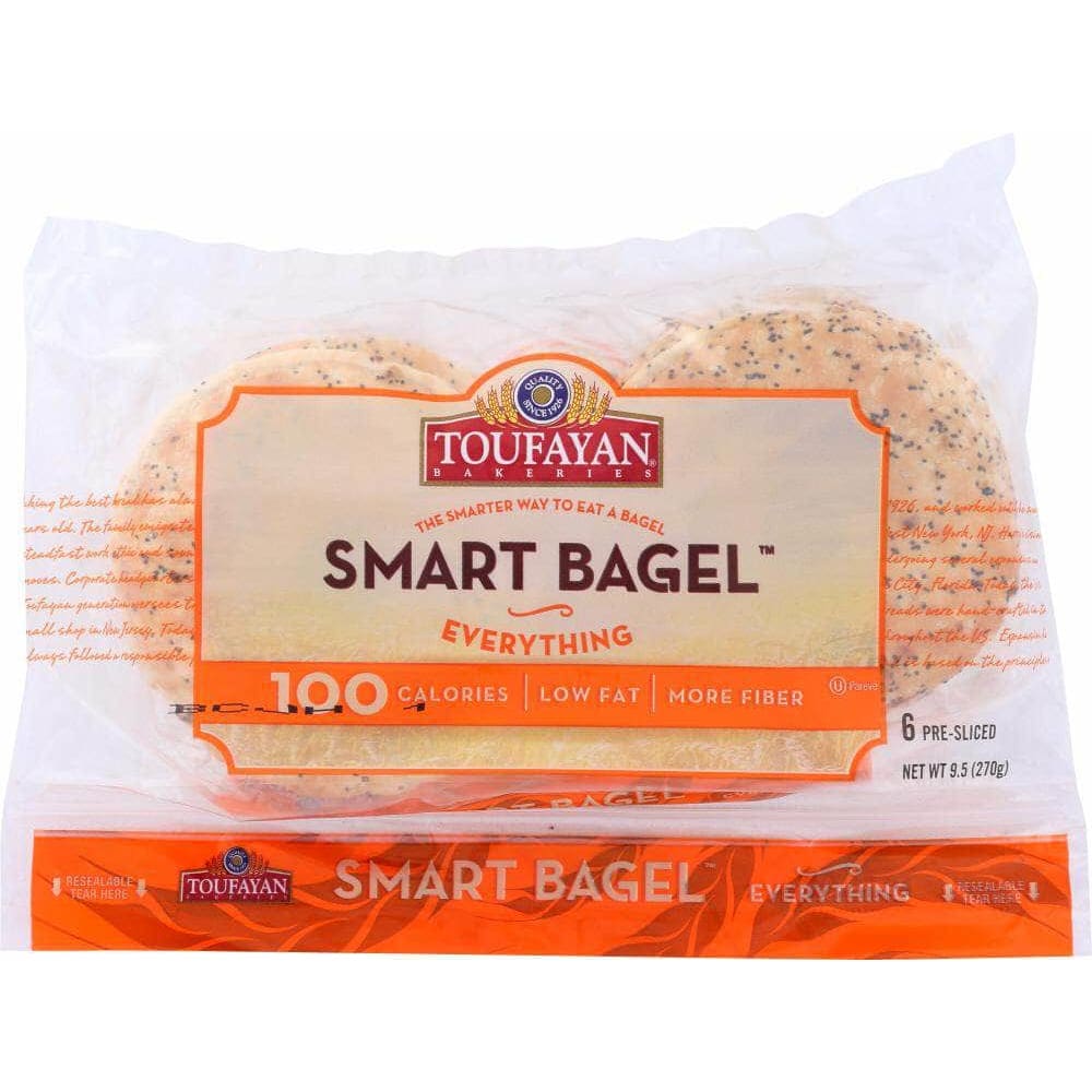 Toufayan Bakeries Toufayan Smart Bagel Everything, 9.5 oz