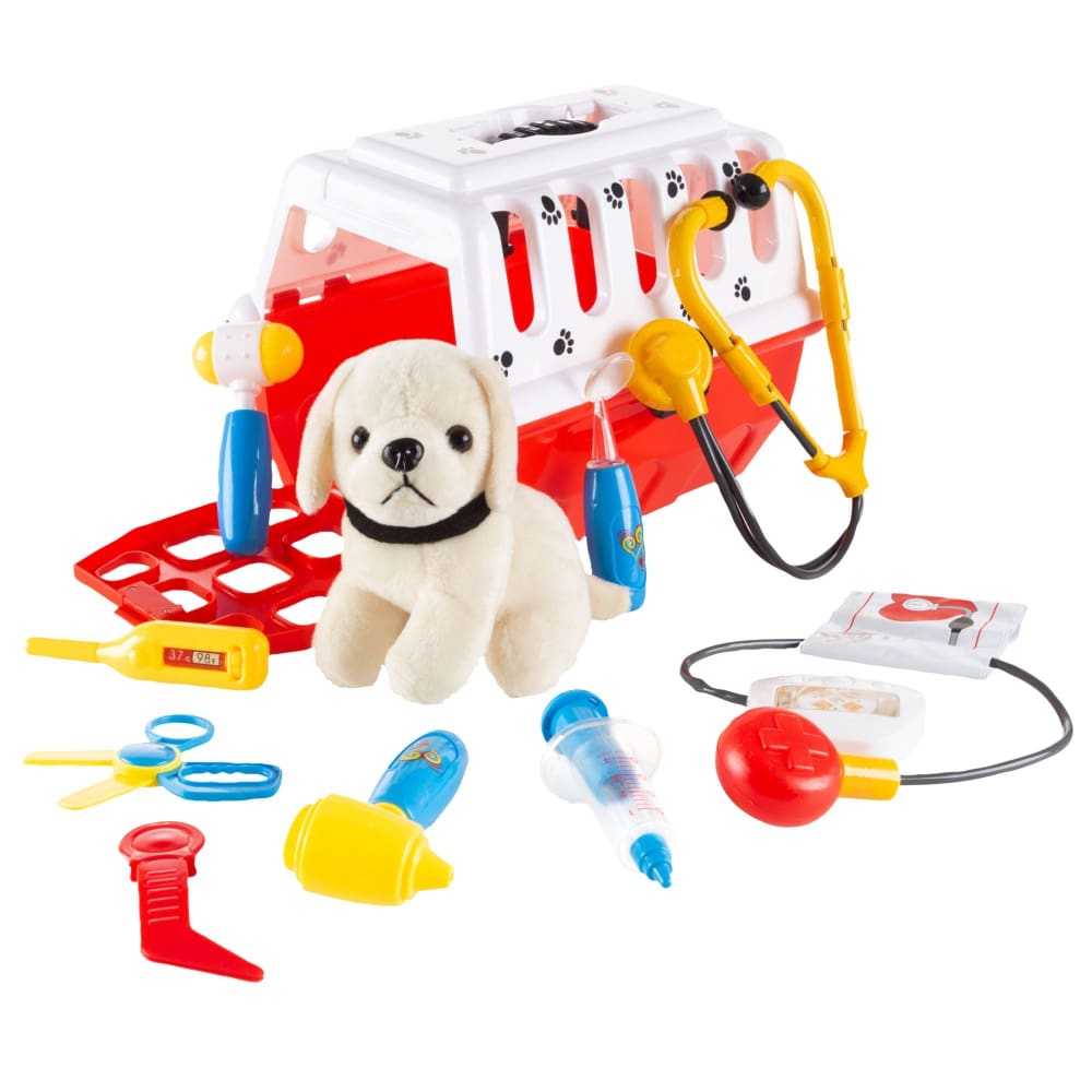 Toy Time Kids Veterinary Playset - Home/Toys/Indoor Play/Pretend Play/ - Toy Time