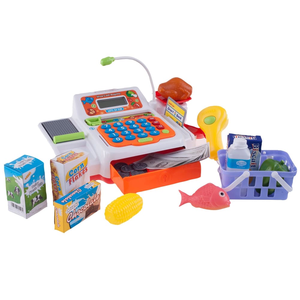 Toy Time Pretend Cash Register Supermarket Playset - Home/Seasonal/Easter/Easter Gifts/ - Toy Time