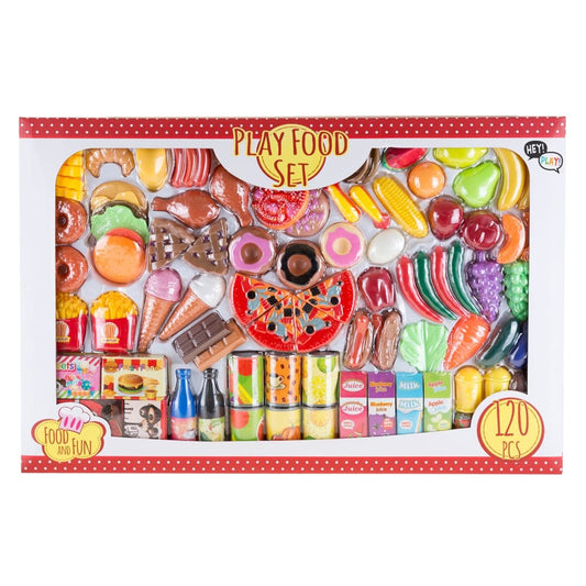Toy Time Toy Time Pretend-Play Assorted Food Set - Home/Toys/Indoor Play/Pretend Play/ - Toy Time