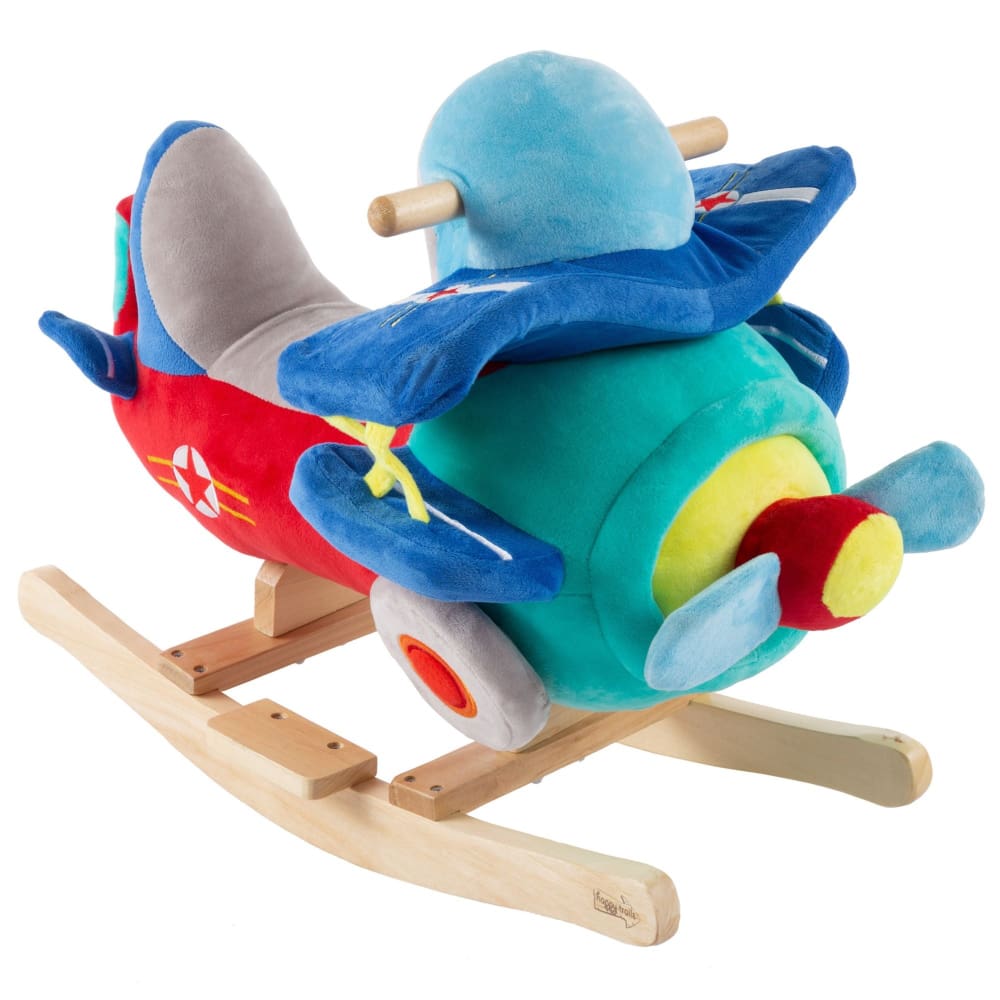 Toy Time Rocking Plane Toy - Home/Toys/Indoor Play/Rocker Toys/ - Toy Time