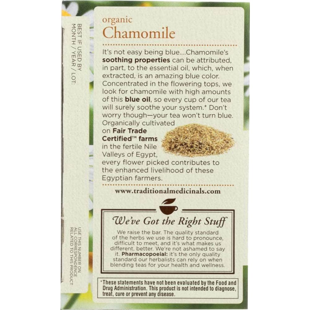 Traditional Medicinals Traditional Medicinals Organic Chamomile Calmative and Digestive Herbal Tea 16 tea bags, 0.74 oz