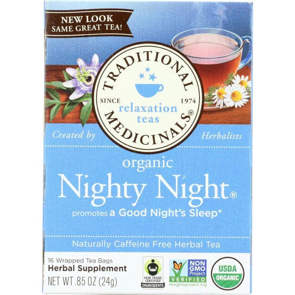Traditional Medicinals Traditional Medicinals Organic Nighty Night Herbal Tea 16 Tea Bags, 0.85 oz