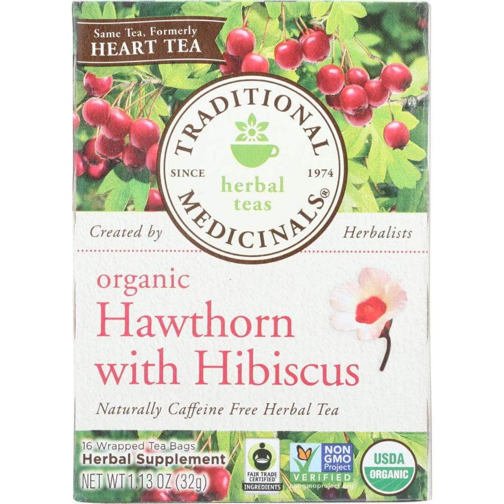 Traditional Medicinals Traditional Medicinals Tea Heart With Hawthorn, 16 bg