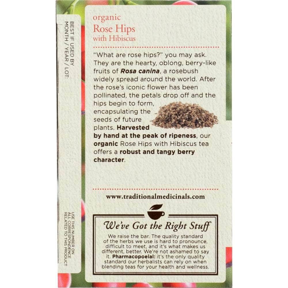Traditional Medicinals Traditional Medicinals Tea Rose Hips Hibiscus Organic, 16 bg
