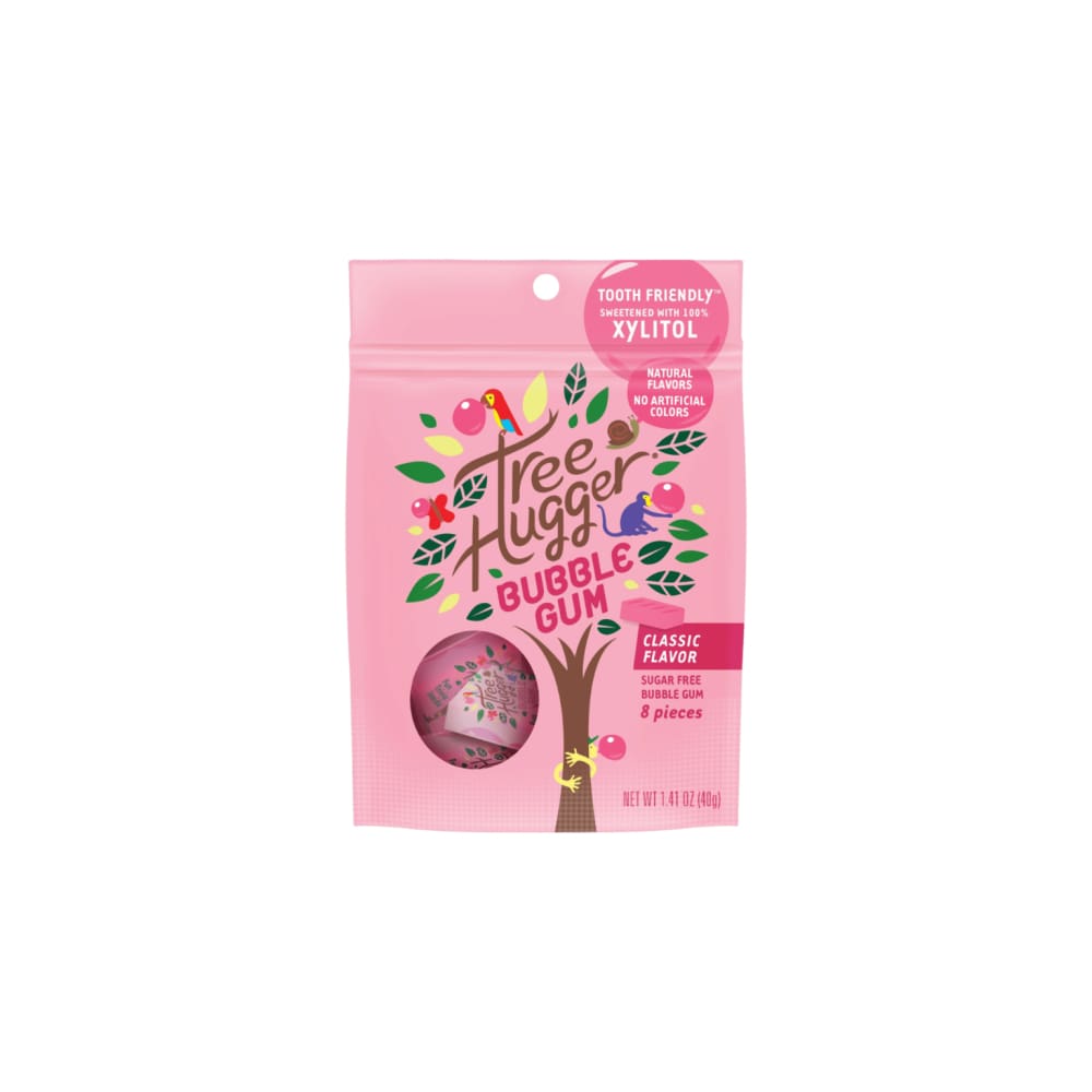 TREE HUGGER Grocery > Chocolate, Desserts and Sweets > Candy TREE HUGGER: Gum Classic Bubble Sf, 1.41 oz