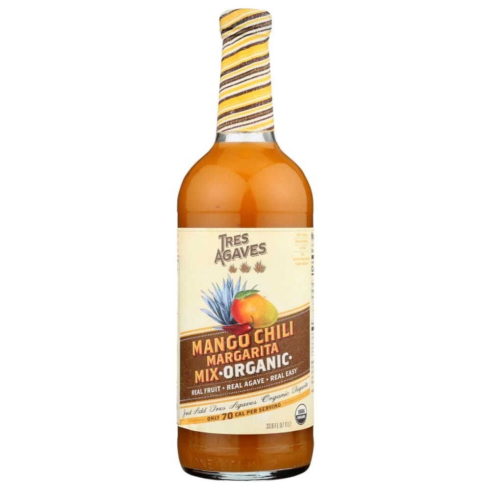 TRES AGAVES: Mix Margarita Mango Chili Organic 33.8 FO (Pack of 2) - Grocery > Beverages > Drink Mixes - TRES AGAVES