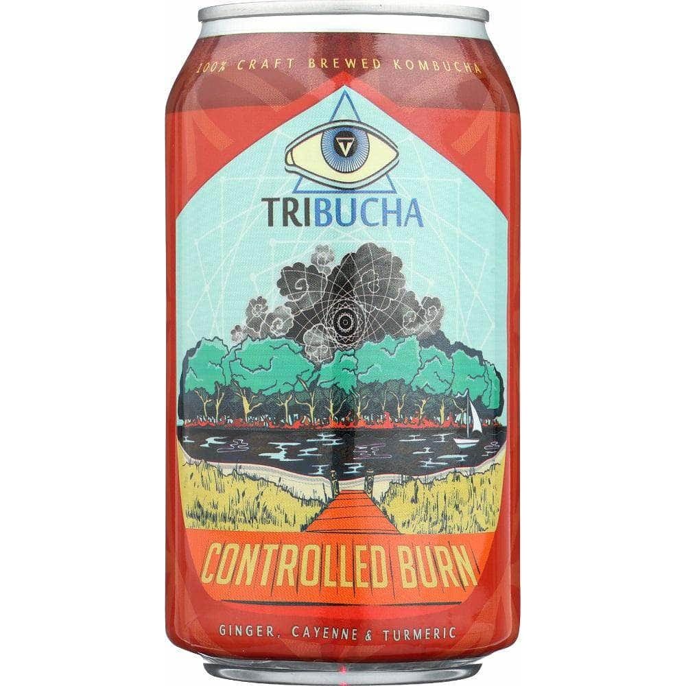 Tribucha Kombucha Tribucha Kombucha Controlled Burn Ready to Drink Kombucha, 12 oz