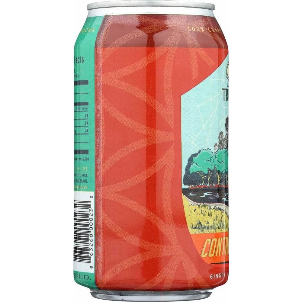 Tribucha Kombucha Tribucha Kombucha Controlled Burn Ready to Drink Kombucha, 12 oz