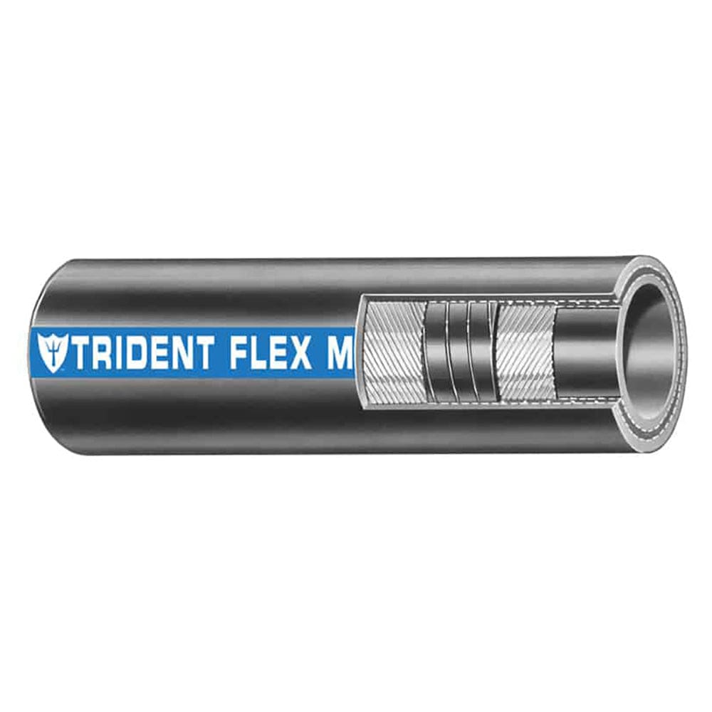 Trident Marine 3/ 4 Flex Marine Wet Exhaust & Water Hose - Black - Sold by the Foot (Pack of 2) - Boat Outfitting | Fuel Systems - Trident