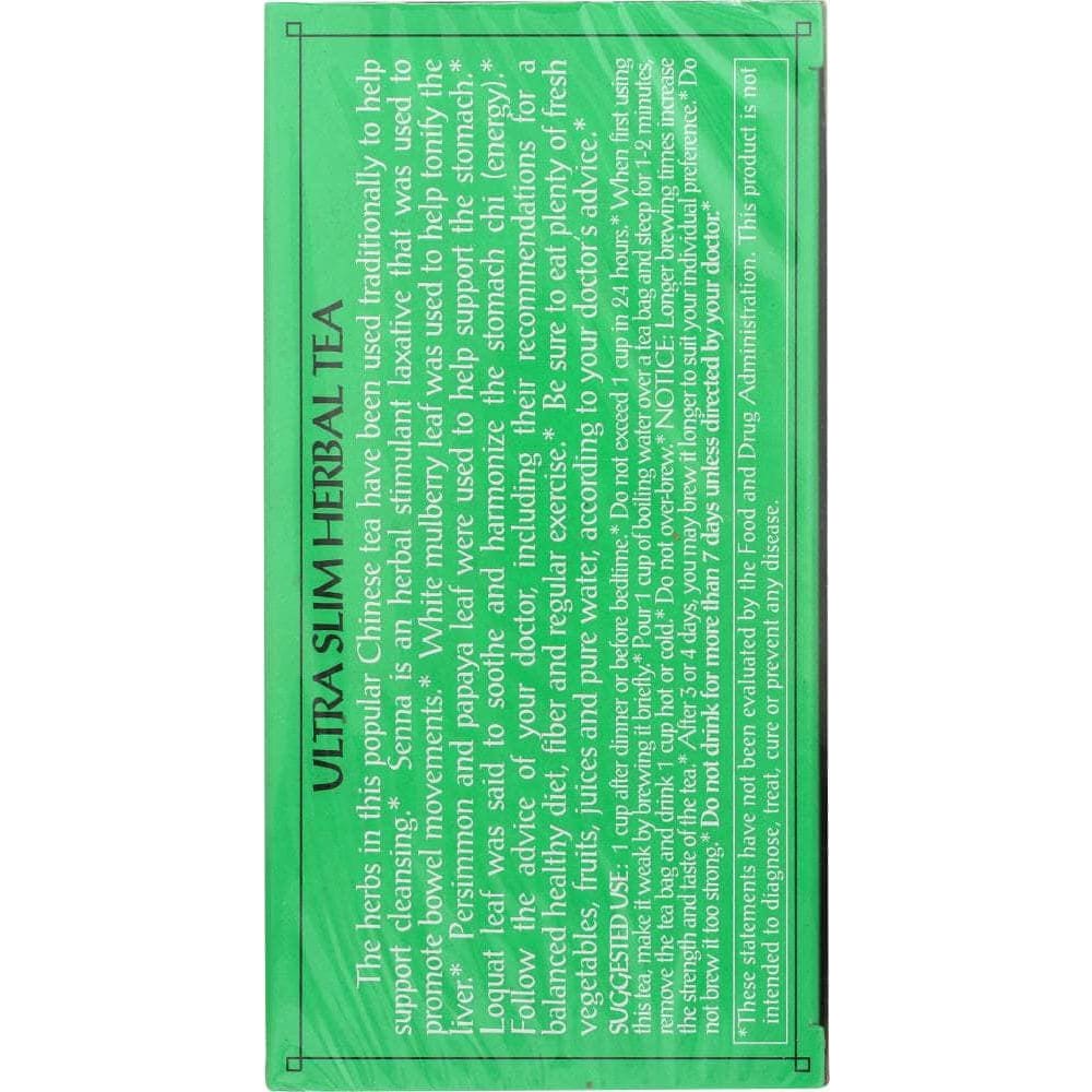 Triple Leaf Triple Leaf Ultra Slim Herbal Tea, 20 bg