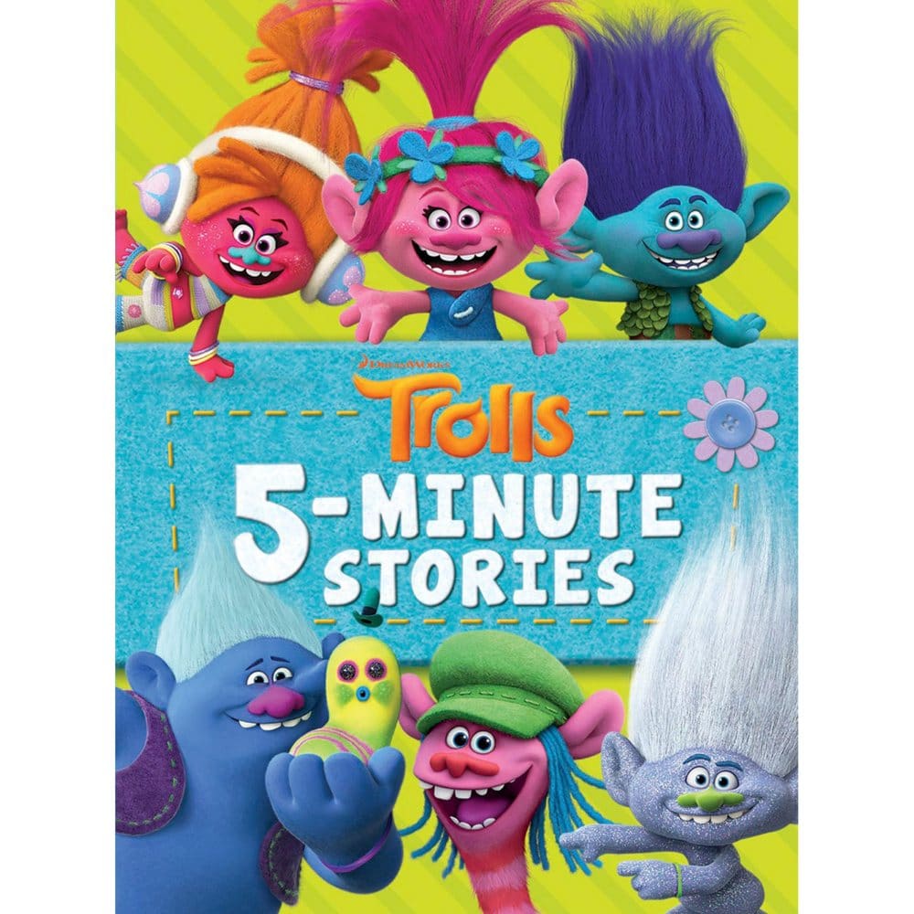 Trolls 5-Minute Stories - Kids Books - Trolls