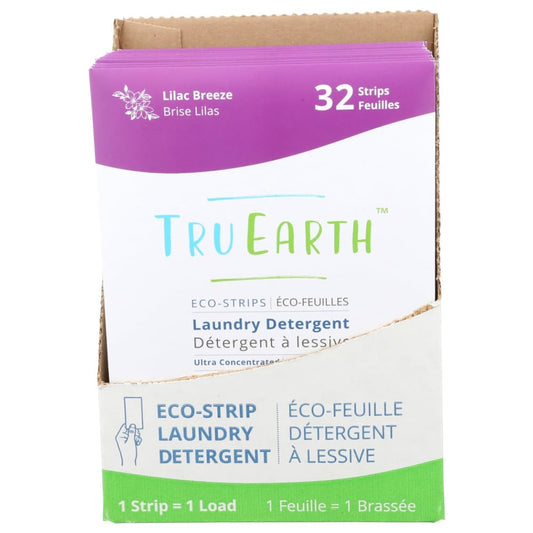 TRU EARTH: Eco Strips Laundry Detergent Lilac Breeze 32 ct - Home Products > Laundry Detergent - TRU EARTH