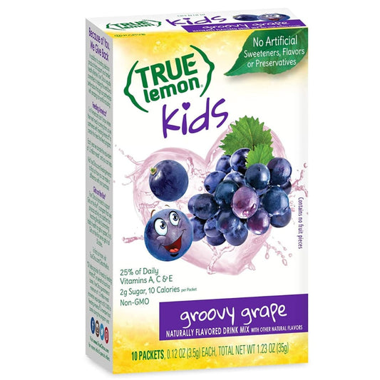 TRUE CITRUS: Groovy Grape Drink Mix 1.23 fo (Pack of 5) - Grocery > Beverages > Coffee Tea & Hot Cocoa - TRUE CITRUS