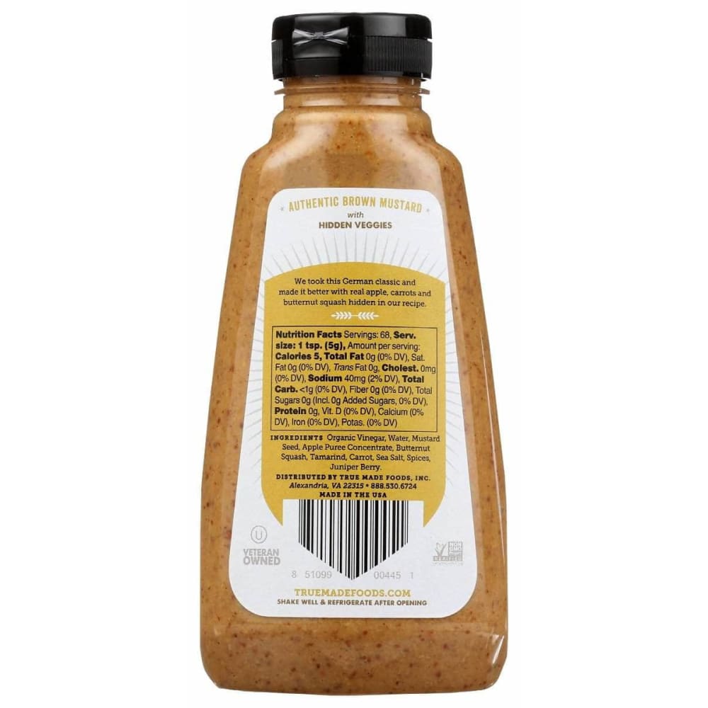 TRUE FOODS True Foods Mustard Bavarian Style Hidden Veggies, 12 Oz