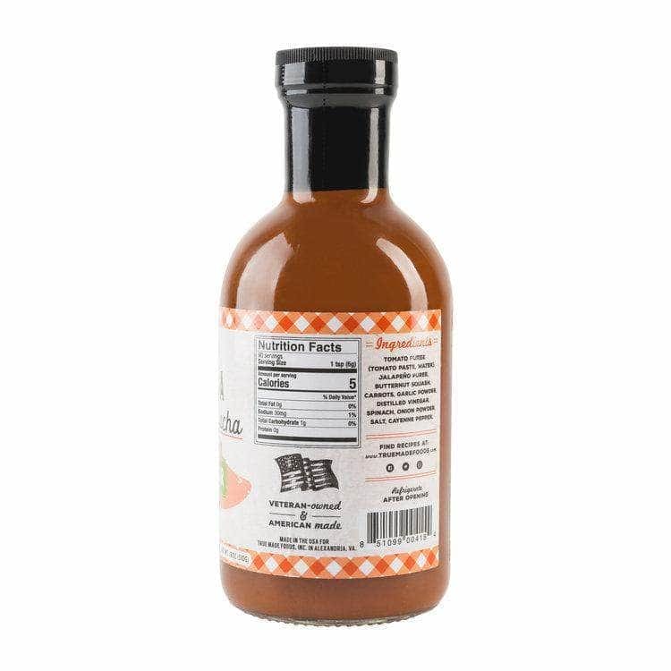 True Made Foods True Foods Veracha Vegetable Sriracha Sauce Medium Heat, 18 oz