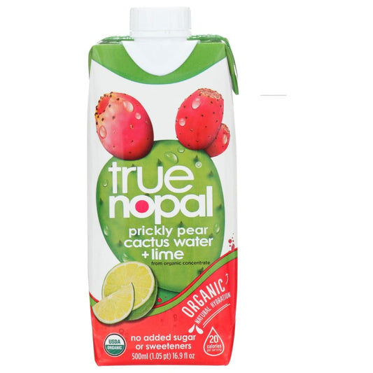 True Nopal: Water Cactus Lime (16.90 FO) (Pack of 5) - Grocery > Beverages > Water - True Nopal