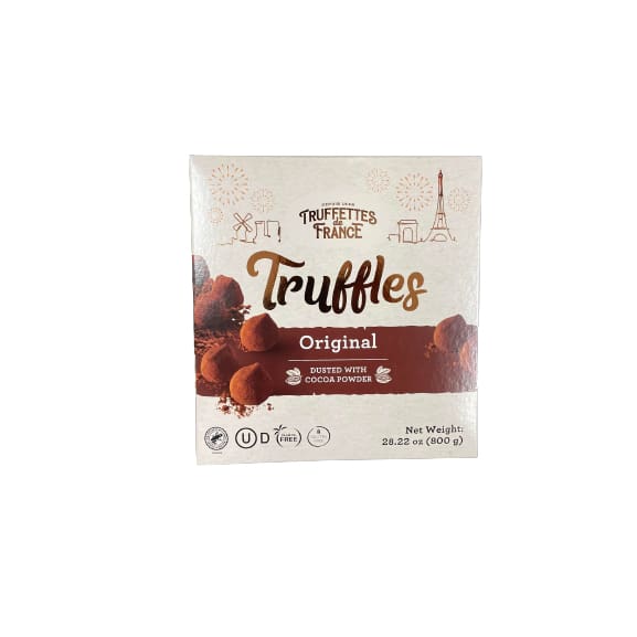 Truffettes de France Turffles Original Dusted With Cocoa Powder 28.22 oz. - Truffettes de France