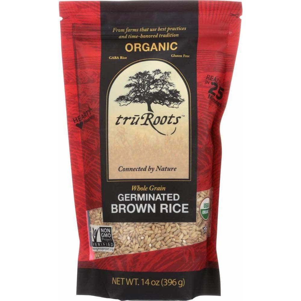 Truroots Truroots Organic Germinated Brown Rice, 14 oz