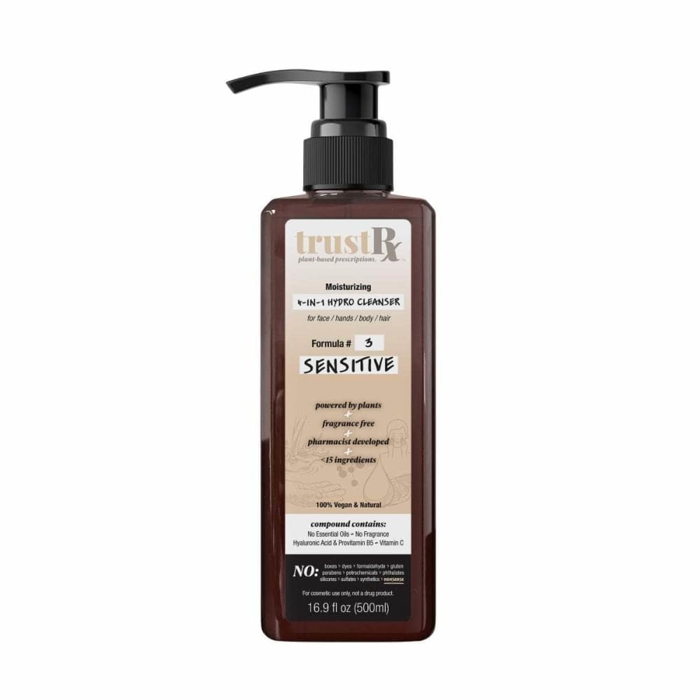 TRUSTRX Beauty & Body Care > Skin Care TRUSTRX: Sensitive 4 in 1 Hydro Cleanser, 16.9 fo